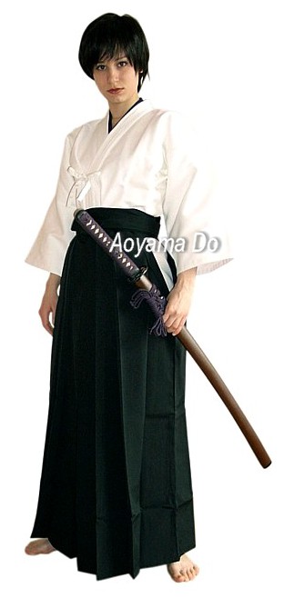 хакама, кендоги и нижнее кимоно, сделано в Японии