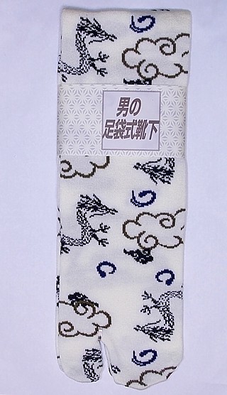 мужские японские носки с разделениме для большого пальца 