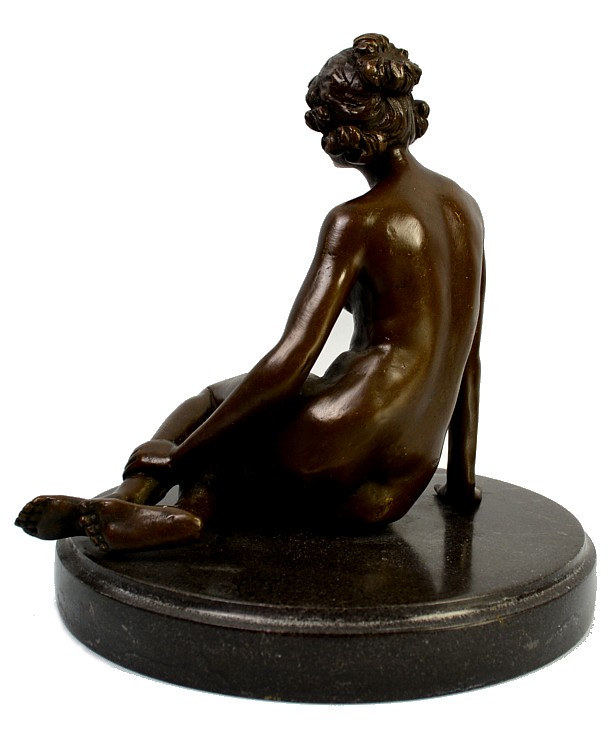 бронзовая статуэтка ар-деко