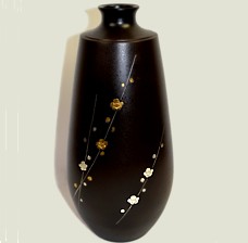 бронзовая японская ваза, 1950-е гг.