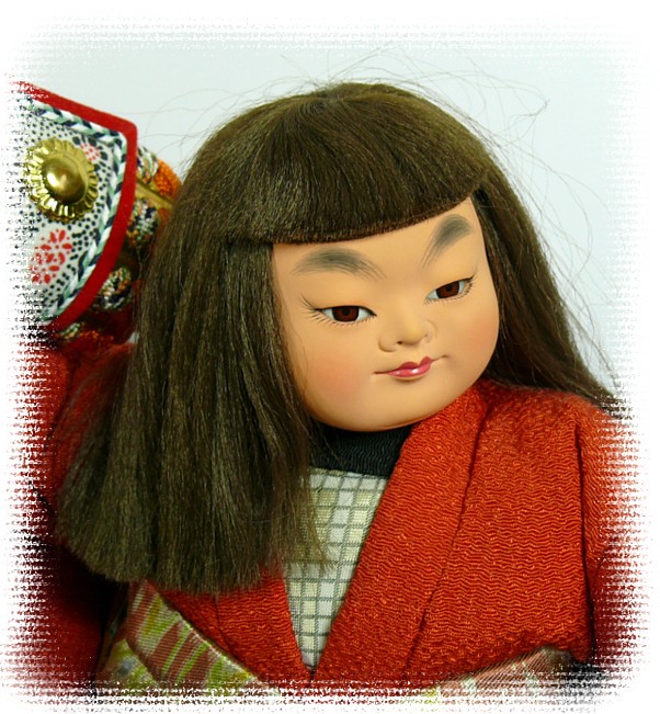 Кинтаро, старинная японская кукла, 1950-е гг