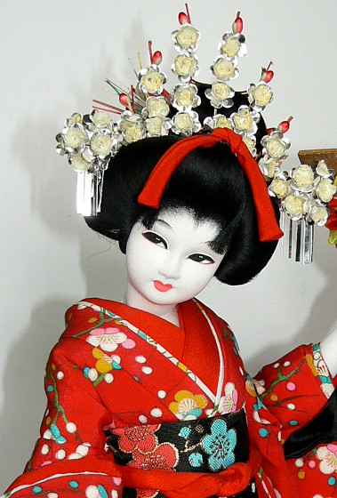 японская  интерьерная кукла Майко, 1930-е гг.
