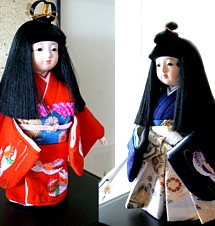 японские интерьерные куклы - обереги, 1960-е гг.