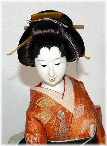 танцующая гейша, японская кукла, 1930-е гг.