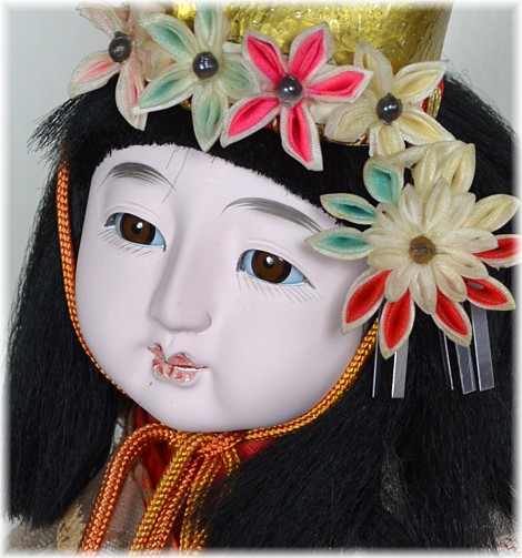 старинная яппнская кукла