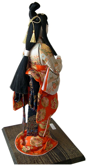 старинная японская кукла, 1950-е гг.