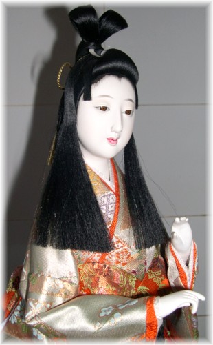 японская старинная кукла