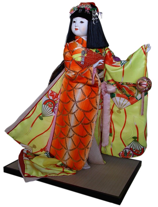 кукла в кимоно, Япония, 1950-е гг.
