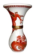 японская фарфоровая ваза Дракон, 1910-20-е гг.