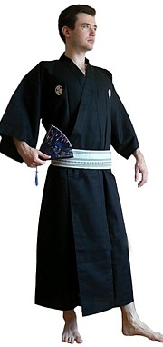 японское кимоно, хлопок 100%,  сделано в Японии