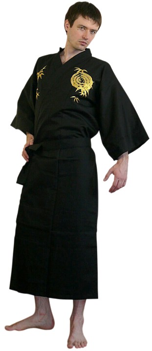 японский халат-кимоно - стильная одежда для дома