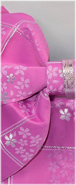 японский пояс оби для женского кимоно, деталь