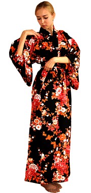 японское кимоно из хлопка
