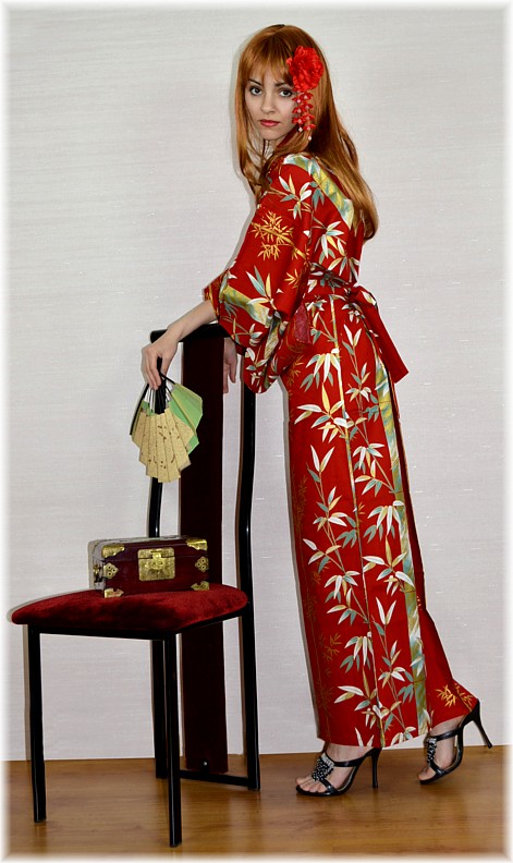 японское кимоно из хлопка - удобная и стильная одежда для дома