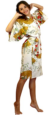 халатик-кимоно, хлопок 100%, сделано в Японии