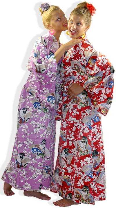 халаты в японском стиле
