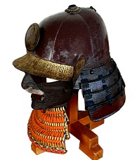 самурайский боевой шлем кабуто  эпохи Муромачи