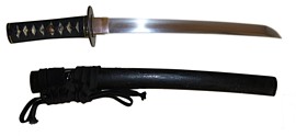 короткий меч вакидзаси мастера Канемото