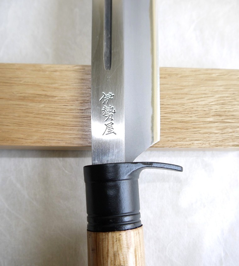 подпись мастера на японском ноже