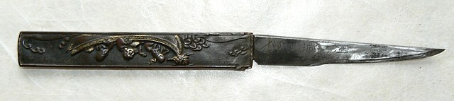 Японский нож кодзука мастера Канесада из Секи