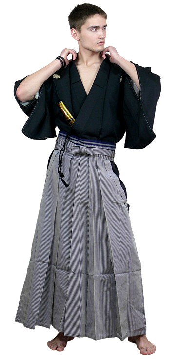 японская традиционная одежда: хакама и кимоно