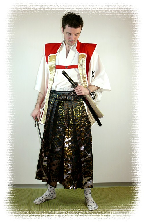 одежда самурая: хакама, кимоно, дзинбаори