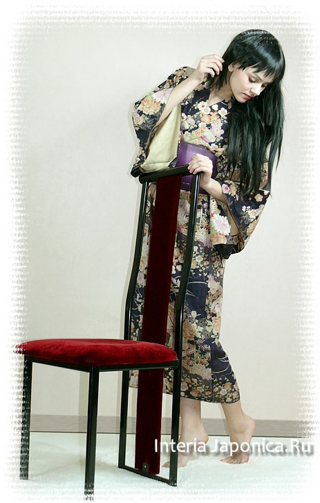 старинное японское шелковое кимоно - эксклюзивная одежда для дома