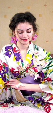японское шелковое кимоно - стильная одежда для дома