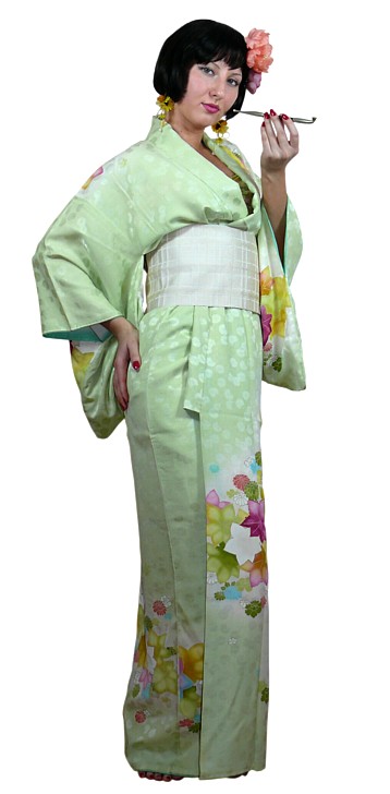 японское кимоно - эксклюзивная одежда для дома из натурального шелка