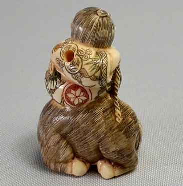 катабори-нэцкэ, слоновая кость, 1800-е гг.