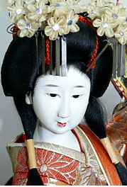 японская антикварная кукла Принцесса, 1930-е гг.