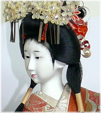 японская старинная кукла