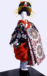 японская интерьерная  кукла ОЙРАН, 1980-е гг.