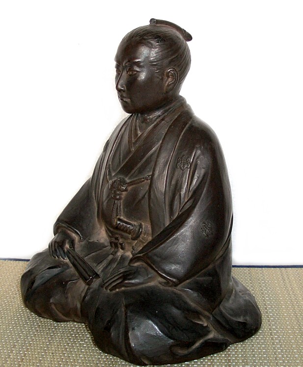 японская статуэтка Самурай, 1900-е гг.