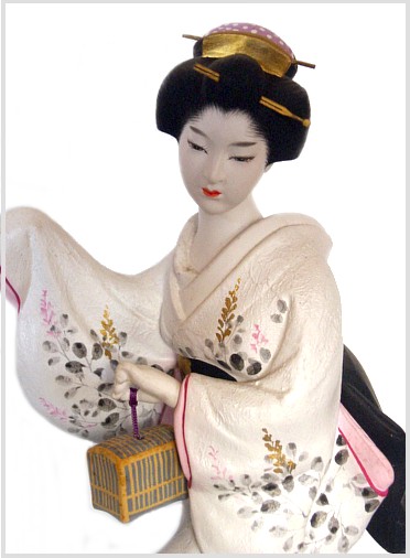 японская статуэтка Хаката, 1950-е гг.