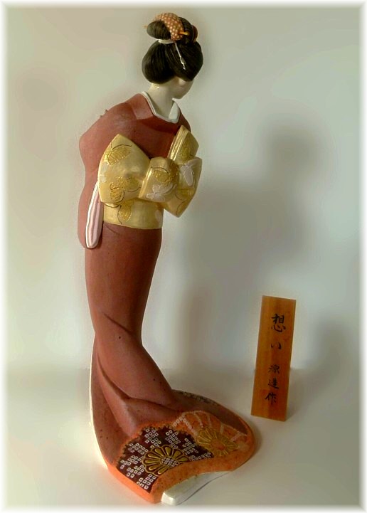 авторская японская статуэтка мастерских Хаката
