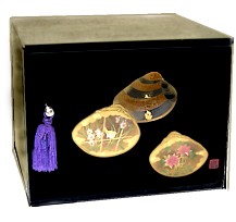 лaковая коробка для коллекции, Япония, 1980-е гг