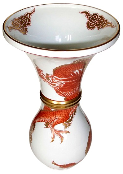 японская фарфоровая ваза , Арита, 1910-е гг.