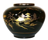 японская авторская фарфоровая ваза