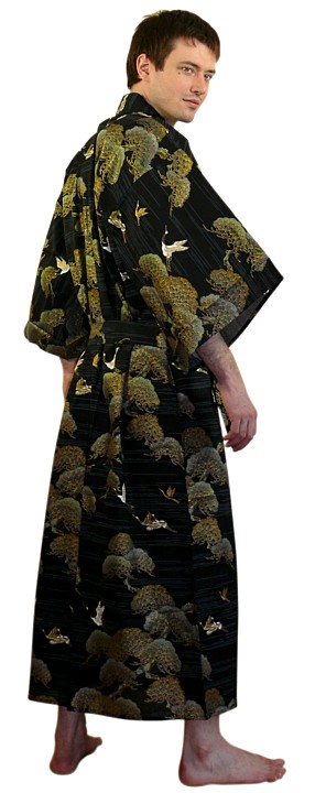 мужской халат кимоно