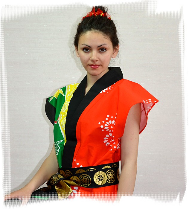 японская традиционная одежда - хантэн