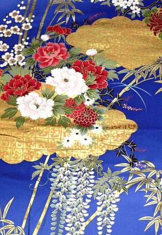 дизайн ткани японского женского кимоно
