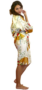 халатик-кимоно, хлопок 100%, Interia Japonica интернет-магазин