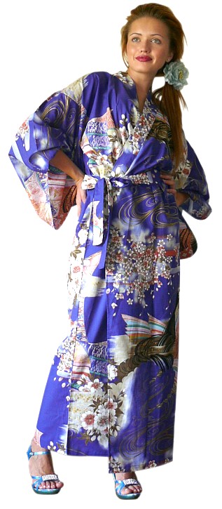 японский халат- кимоно