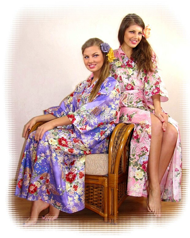 японское кимоно - стильный подарок и удобная одежда для дома