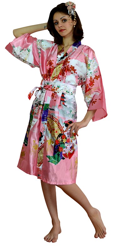 халатик-кимоно - оригинальный подарок девушке