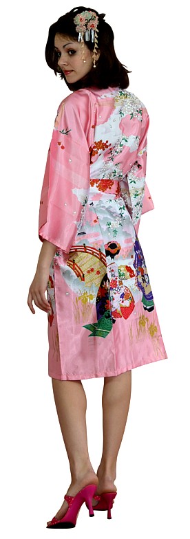 стильная одежда для дома и оригинальный подарок женщине - японское кимоно