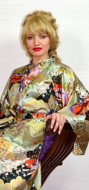японское современное кимоно - стильная одежда для дома
