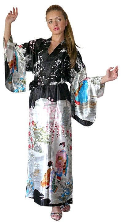 японское кимоно КИОТО - стильная одежда для дома