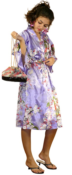 халатик-кимоно в японском стиле